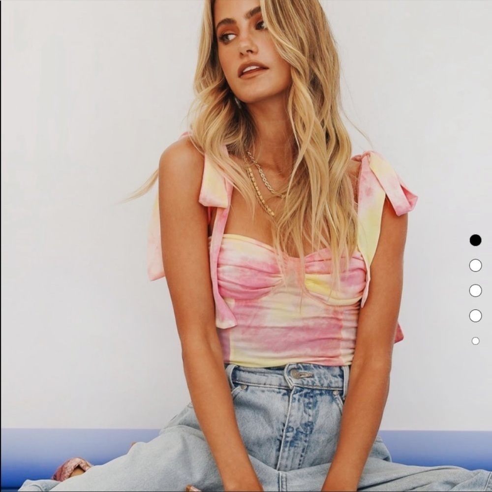 Verge Girl Tie Dye Tank Top